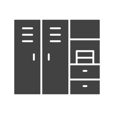 Kostüm ikonu görüntüsü. Mobil uygulama için uygun.