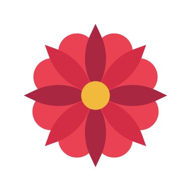 Anemone Simgesi resmi. Mobil uygulama için uygun.