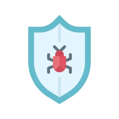 Anti Virüs Simgesi resmi. Mobil uygulama için uygun.