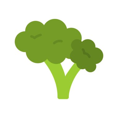 Brokoli Simgesi resmi. Mobil uygulama için uygun.
