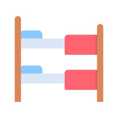 Ranza Yatağı Simgesi resmi. Mobil uygulama için uygun.