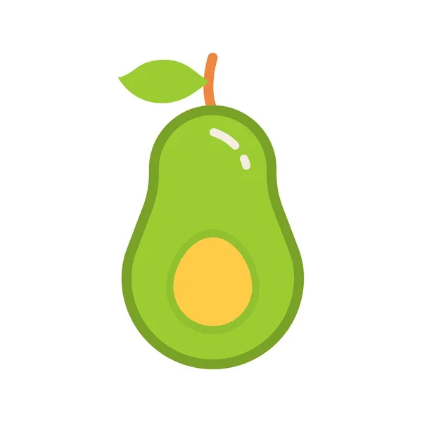 Avocado Icon图像 适用于移动应用 — 图库矢量图片