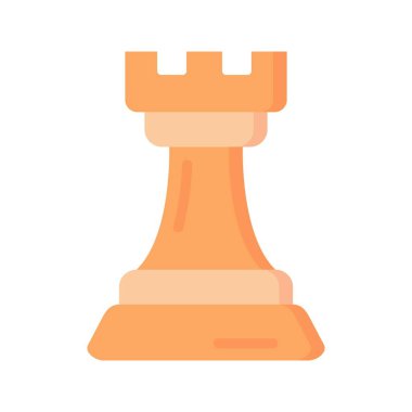 Satranç taşı simgesi resmi. Mobil uygulama için uygun.