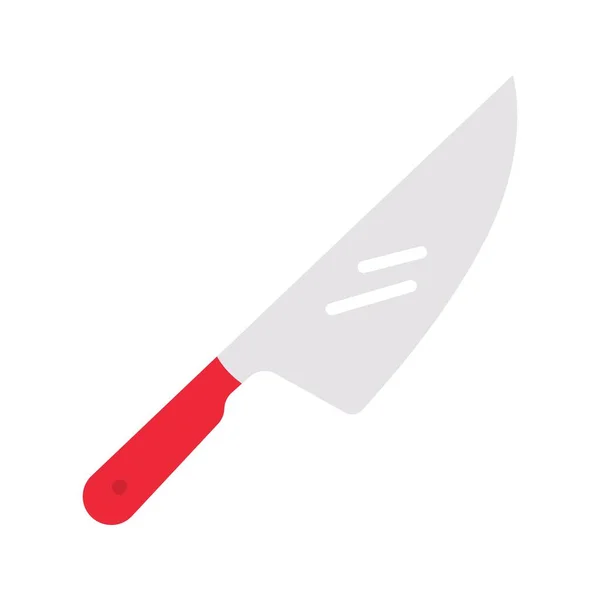 Chefs Knife Icon Image Adecuado Para Aplicaciones Móviles — Archivo Imágenes Vectoriales