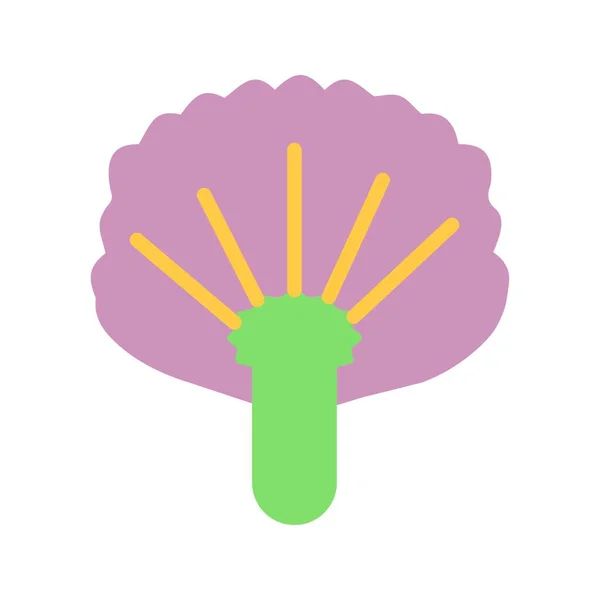 Chive Blossoms Εικόνα Εικονιδίου Κατάλληλο Για Mobile Εφαρμογή — Διανυσματικό Αρχείο