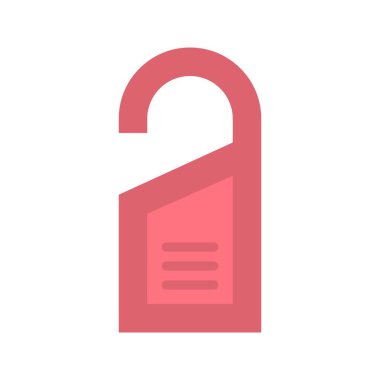 Kapı Askısı Simgesi resmi. Mobil uygulama için uygun.