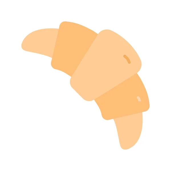 Croissant Icon图像 适用于移动应用 — 图库矢量图片