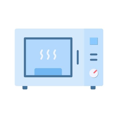 Mikrodalga Simgesi resmi. Mobil uygulama için uygun.