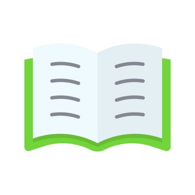 Kitap Simgesi resmini aç. Mobil uygulama için uygun.