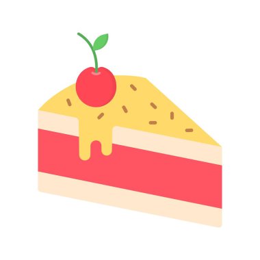 Pastacılık Simgesi resmi. Mobil uygulama için uygun.