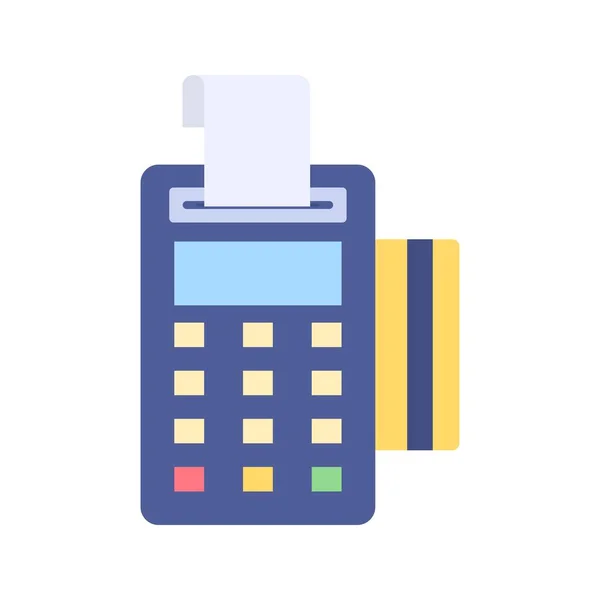 Payment Terminal Icon Image Suitable Mobile Application — Stock Vector