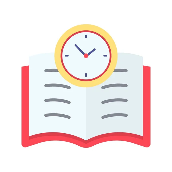 Time Study Icon Image Suitable Mobile Application — Stock Photo, Image