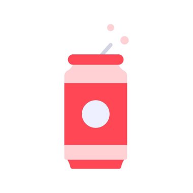 Yumuşak içecek ikonu görüntüsü. Mobil uygulama için uygun.