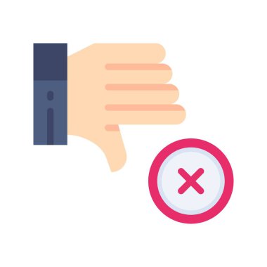 Başparmaklar Simge Aşağı resmi. Mobil uygulama için uygun.