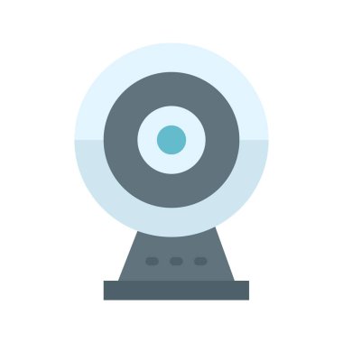 Web Kamera simgesi resmi. Mobil uygulama için uygun.