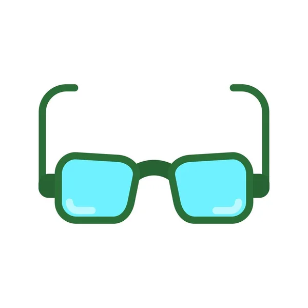 Ikona Okularów Przeciwsłonecznych Nadaje Się Aplikacji Mobilnej — Wektor stockowy