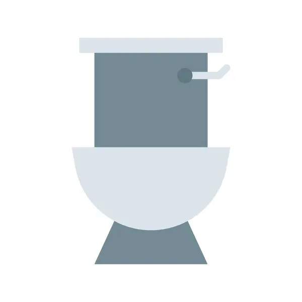 Toilet Icon Image Suitable Mobile Application — Stock Vector