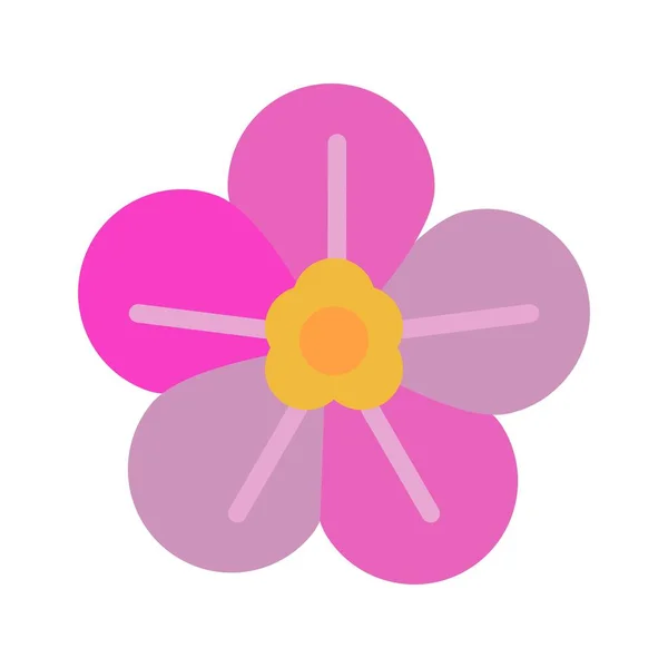 Violettes Symbolbild Für Den Mobilen Einsatz Geeignet — Stockvektor