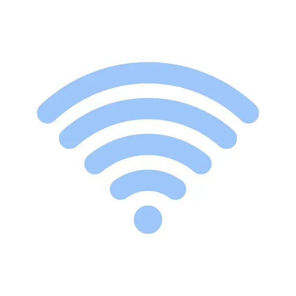 Imagen Del Icono Wifi Adecuado Para Aplicaciones Móviles — Archivo Imágenes Vectoriales