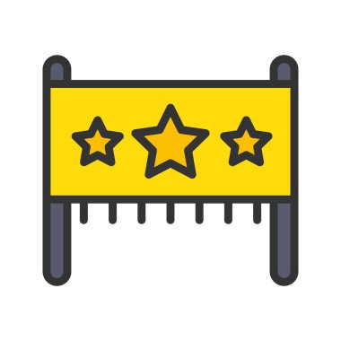 Simge simgesi resmi. Mobil uygulama için uygun.