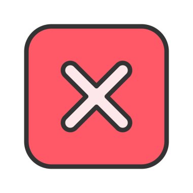 Kapalı İmza Simgesi resmi. Mobil uygulama için uygun.