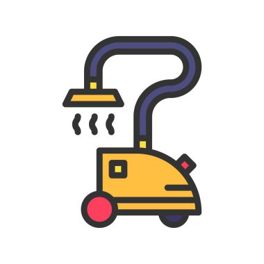 Clothers Buharlı İkon görüntüsü. Mobil uygulama için uygun.