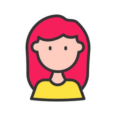 Müşteri Simgesi görüntüsü. Mobil uygulama için uygun.