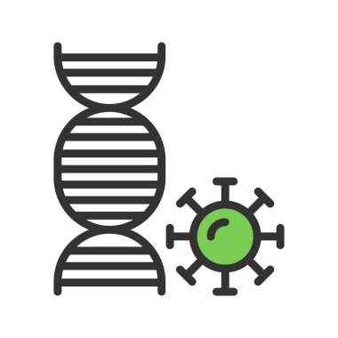 Genom Simgesi resmi. Mobil uygulama için uygun.