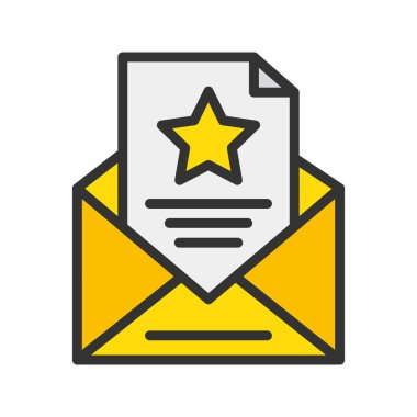 Davet Simgesi resmi. Mobil uygulama için uygun.