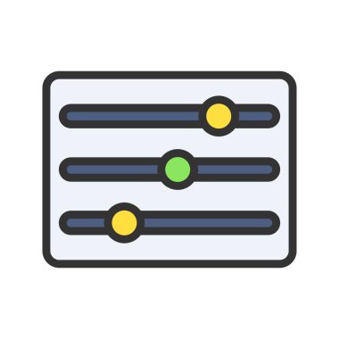 Kaydırma Aracı simgesi resmi. Mobil uygulama için uygun.