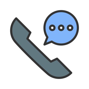 Telefon simgesi görüntüsü. Mobil uygulama için uygun.