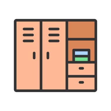 Kostüm ikonu görüntüsü. Mobil uygulama için uygun.