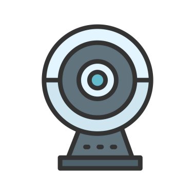 Web Kamera simgesi resmi. Mobil uygulama için uygun.