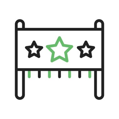 Simge simgesi resmi. Mobil uygulama için uygun.