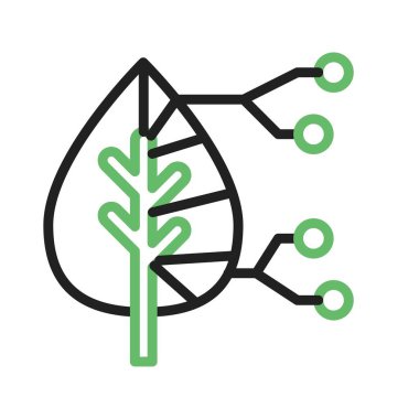 Biyomimetik Simge resmi. Mobil uygulama için uygun.