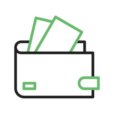 Cash Icon imajı. Mobil uygulama için uygun.