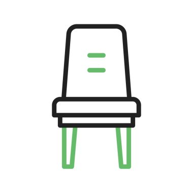 Sandalye Simgesi resmi. Mobil uygulama için uygun.