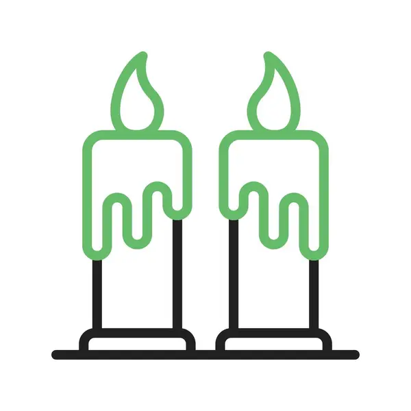 Candles Icon Image Suitable Mobile Application — Stock Vector