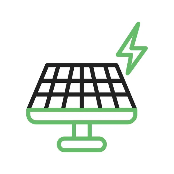 清洁能源图标图像 适用于移动应用 — 图库矢量图片
