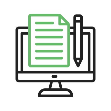 İçerik Yaratıcı Simgesi resmi. Mobil uygulama için uygun.