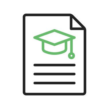 Eğitim Simgesi imajı. Mobil uygulama için uygun.