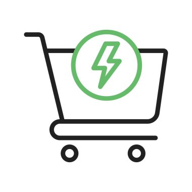 Flash Satış Simgesi görüntüsü. Mobil uygulama için uygun.