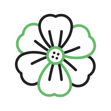 Sardunya Simgesi görüntüsü. Mobil uygulama için uygun.