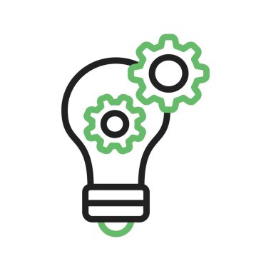 Fikir Oluşturucu Simgesi resmi. Mobil uygulama için uygun.