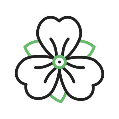 Iris Simgesi görüntüsü. Mobil uygulama için uygun.