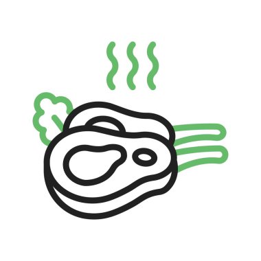 Lamb Parçası Simgesi resmi. Mobil uygulama için uygun.