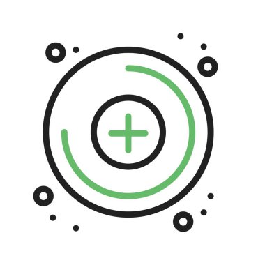 Moleküler Elektronik Simge resmi. Mobil uygulama için uygun.