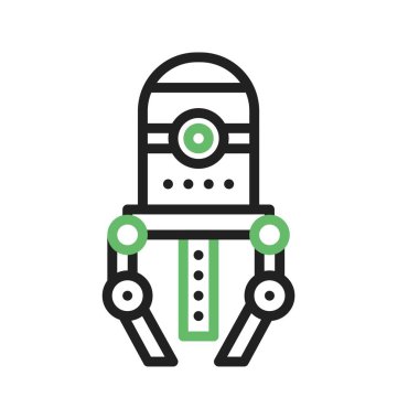 Nanobot Simgesi görüntüsü. Mobil uygulama için uygun.