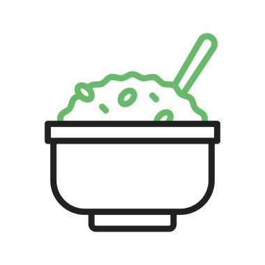 Yulaf Simgesi resmi. Mobil uygulama için uygun.