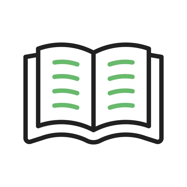 Buka Gambar Ikon Buku Cocok Untuk Aplikasi Mobile - Stok Vektor